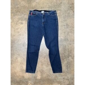 Guess USA American Tradition Womens Jeans Size 28 Dark Wash Made In USA